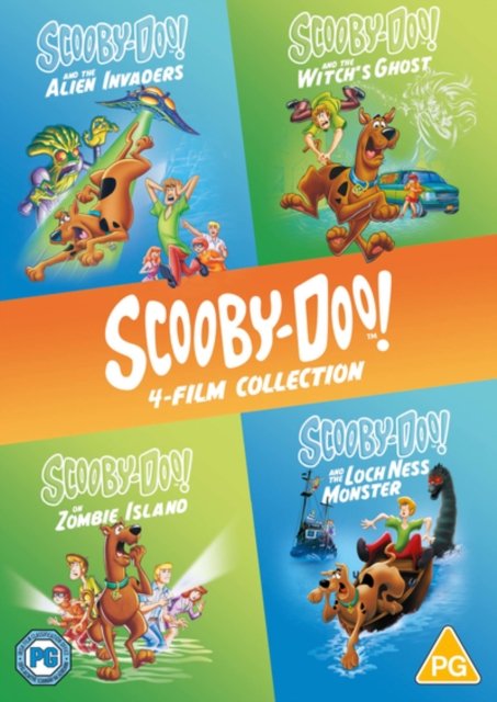 Cover for Scoobydoo 4film Monstr Col DVD · Scooby-Doo (Original Movies) 4 Film Collection (DVD) (2022)
