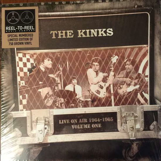 Cover for The Kinks · Live On Air 1964 To 1965 - Coloured Vinyl (VINIL) [Coloured edition] (2016)