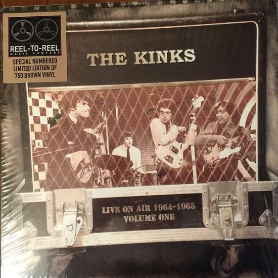 Cover for The Kinks · Live On Air 1964 To 1965 - Coloured Vinyl (VINYL) [Coloured edition] (2016)