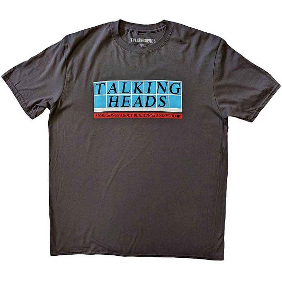 Cover for Talking Heads · Talking Heads Unisex T-Shirt: Tiled Logo (T-shirt) [size L]