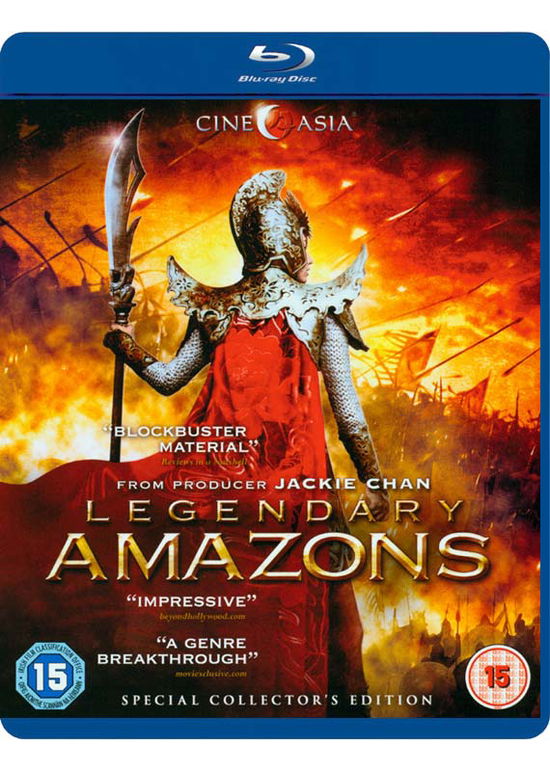 Cover for Legendary Amazons (Blu-Ray) (2019)