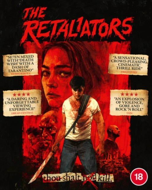 Cover for Samuel Gonzalez Jr. · The Retaliators (Blu-ray) (2023)