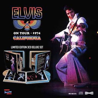 Cover for Elvis Presley · On Tour 1974: California (3cd Digi Book) (CD) (2025)