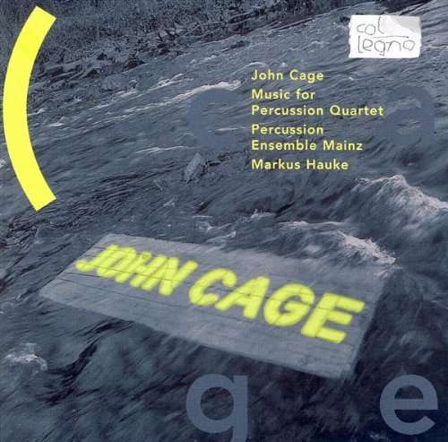 Cover for Percussion Ensemble Mainz / Hauke,Markus · Music for Percussion Quartet col legno Klassisk (CD) (2000)
