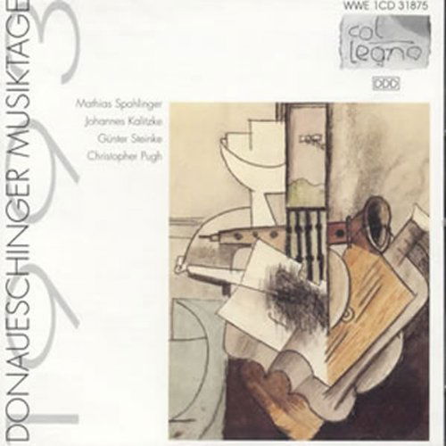 Donaueschinger Musiktage 1993 - SWF SO/Zagrosek / Ensemble Recherche - Muzyka - col legno - 5099703187526 - 3 kwietnia 2000