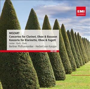 Mozart: Concertos for Clarinet - Karajan, Herbert Von / Karl Leis - Musikk - REDLINE - 5099960232526 - 19. april 2012