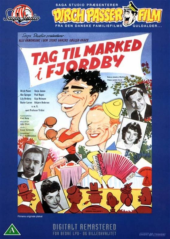 Cover for Tag til Marked I Fjordby · Tag til Marked I Fjordby - &quot;Saga&quot; (DVD) (2018)