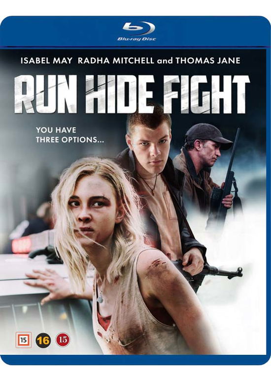 Cover for Run Hide Fight (Blu-Ray) (2021)