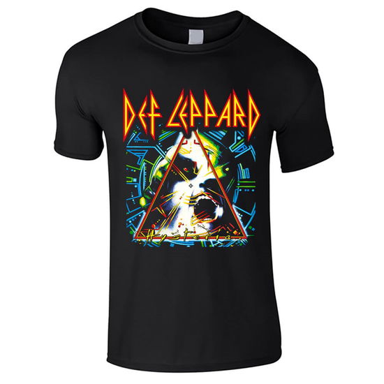 Cover for Def Leppard · Hysteria (Kids 9-10) (T-shirt) [size L] (2018)