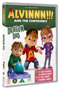 Cover for Alvin &amp; De Frække Jordegern · Alvin!!! &amp; The Chipmunks - Dragon Dad (DVD) (2017)