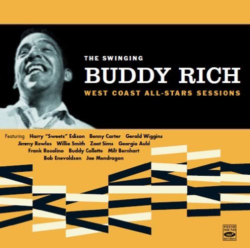 Cover for Buddy Rich · Swinging Buddy Rich - West Coast All-Star Sessions (CD) (2009)