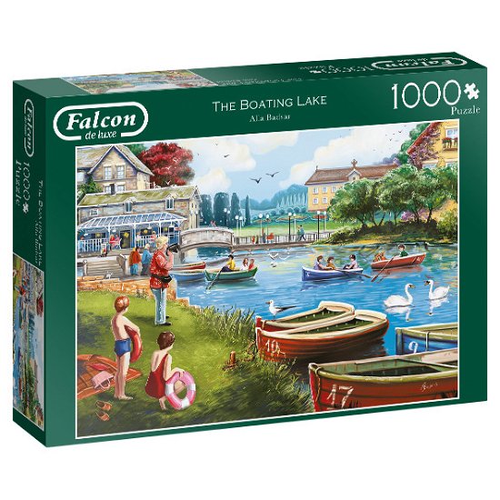 Cover for Falcon Puzzle · The Boating Lake ( 1000 Pcs ) (Leketøy)