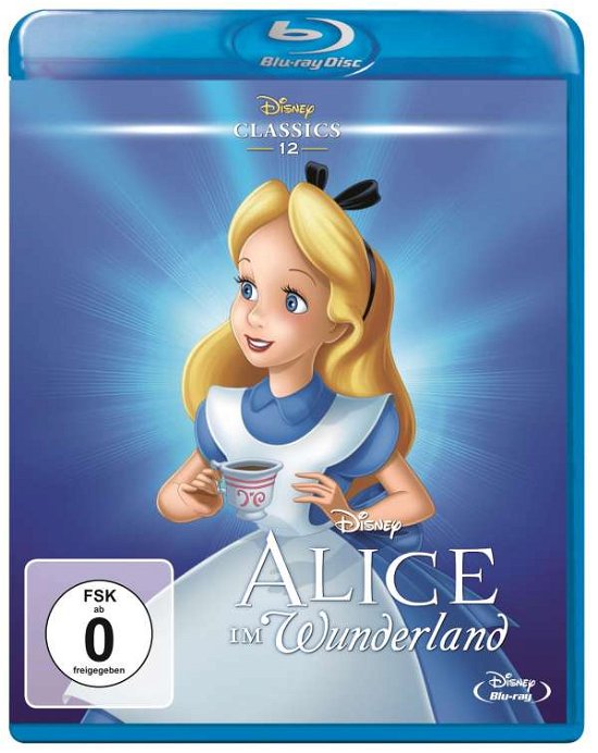 Cover for Alice Im Wunderland · Alice im Wunderland - Disney Classics (Blu-ray) (2018)