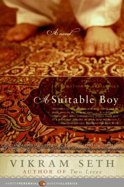 Cover for Vikram Seth · A Suitable Boy: a Novel (Modern Classics) (Paperback Book) [Reissue edition] (2005)