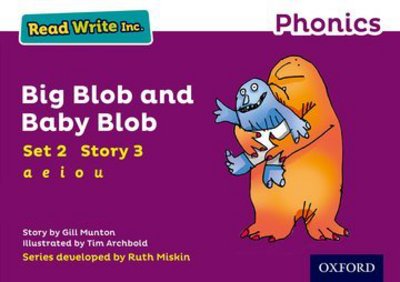 Cover for Gill Munton · Read Write Inc. Phonics: Big Blob and Baby Blob (Purple Set 2 Storybook 3) - Read Write Inc. Phonics (Paperback Book) (2016)