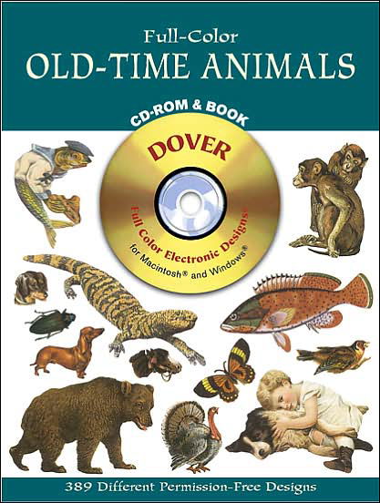 Full-Color Old-Time Animals CD-ROM - Dover Dover - Audio Book - Dover Publications Inc. - 9780486995526 - February 17, 2003