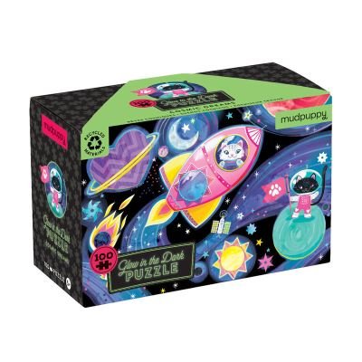 Cover for Mudpuppy · Cosmic Dreams 100 Piece Glow in the Dark Puzzle (SPILL) (2023)