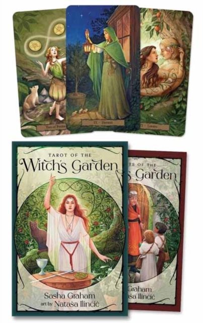 Cover for Sasha Graham · Tarot of the Witch's Garden (Bok) (2023)