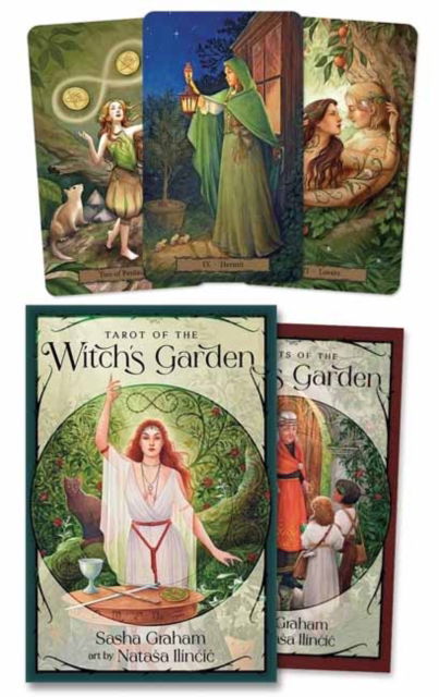 Cover for Sasha Graham · Tarot of the Witch's Garden (Book) (2023)