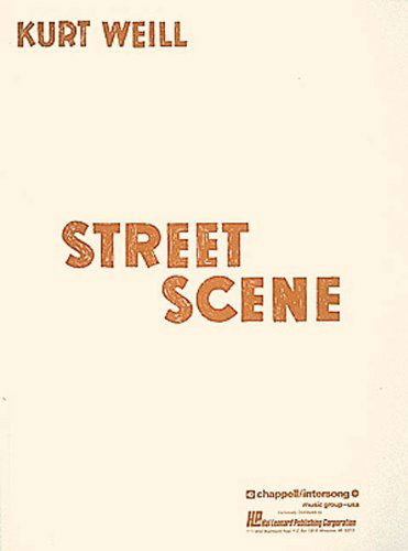 Cover for Langston Hughes · Street Scene: Vocal Score (Paperback Bog) (1981)