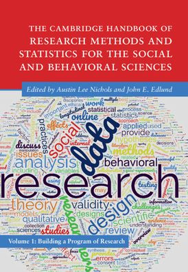 Cover for Austin Lee Nichols · The Cambridge Handbook of Research Methods and Statistics for the Social and Behavioral Sciences: Volume 1: Building a Program of Research - Cambridge Handbooks in Psychology (Hardcover Book) (2023)