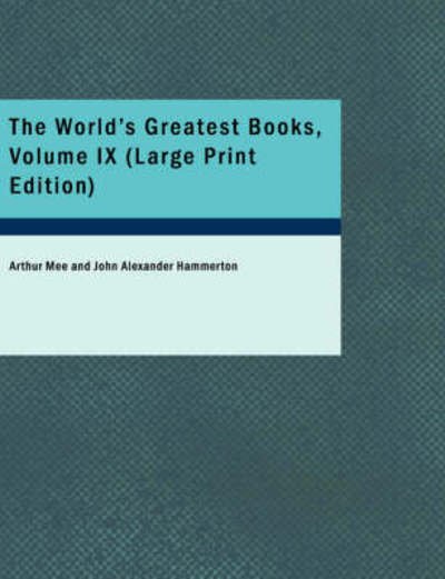 Cover for Arthur Mee · The World's Greatest Books, Volume Ix (Pocketbok) (2008)