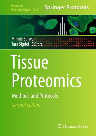 Cover for Tissue Proteomics: Methods and Protocols - Methods in Molecular Biology (Hardcover Book) [2nd ed. 2018 edition] (2018)