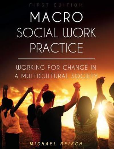 Cover for Michael Reisch · Macro Social Work Practice (Hardcover Book) (2018)