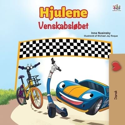 The Wheels -The Friendship Race (Danish Children's Book) - Kidkiddos Books - Libros - Kidkiddos Books Ltd. - 9781525932526 - 18 de julio de 2020