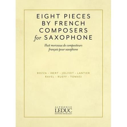 Cover for Hal Leonard Corp. Staff · Eight Pieces by French Composers for Saxophone (Book) (2020)