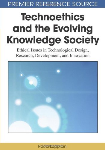 Cover for Rocci Luppicini · Technoethics and the Evolving Knowledge Society: Ethical Issues in Technological Design, Research, Development, and Innovation (Hardcover Book) (2010)