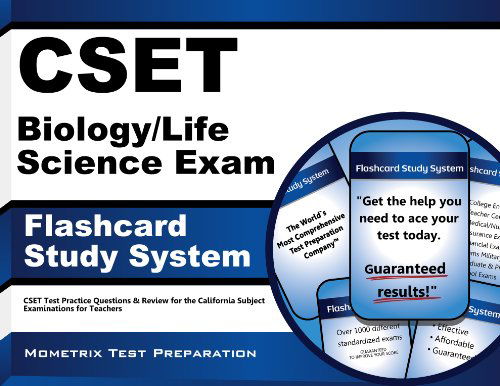 Cover for Cset Exam Secrets Test Prep Team · Cset Biology / Life Science Exam Flashcard Study System: Cset Test Practice Questions &amp; Review for the California Subject Examinations for Teachers (Cards) (Paperback Book) [Flc Crds edition] (2010)