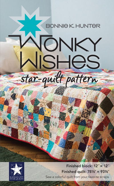 Cover for Bonnie K. Hunter · Wonky Wishes Star-Quilt Pattern (Paperback Book) (2016)