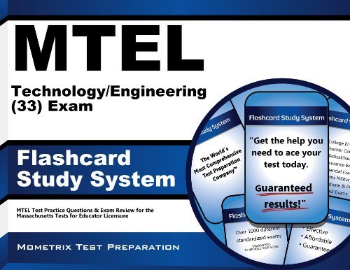 Cover for Mtel Exam Secrets Test Prep Team · Mtel Technology / Engineering (33) Exam Flashcard Study System: Mtel Test Practice Questions &amp; Exam Review for the Massachusetts Tests for Educator Licensure (Cards) (Taschenbuch) (2023)