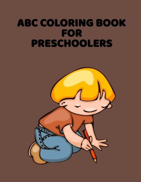 Cover for Abc Letter Coloring Book Publishing · ABC Coloring Book For Preschoolers (Pocketbok) (2020)