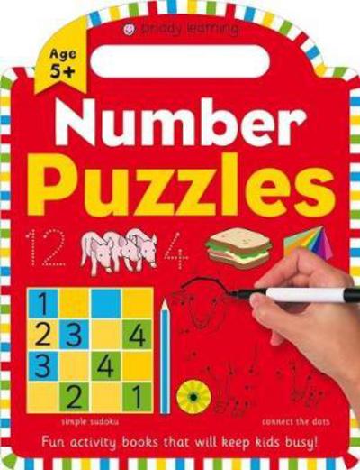 Cover for Roger Priddy · Number Puzzles: Priddy Learning - Priddy Learning (Paperback Book) (2017)