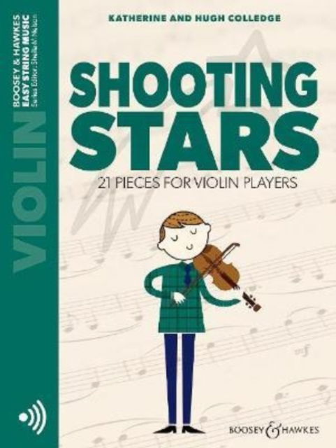 Cover for Shooting Stars: 21 Pieces for Violin Players - Easy String Music (Sheet music) (2022)