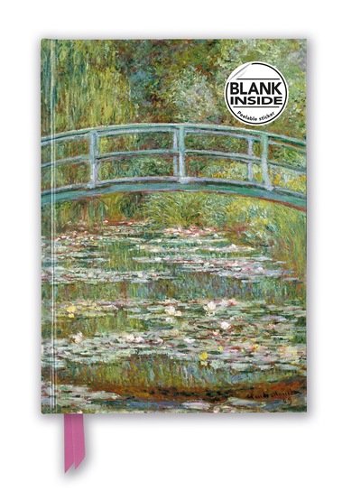 Cover for Claude Monet: Bridge over a Pond of Water Lilies (Foiled Blank Journal) - Flame Tree Blank Notebooks (Papirvare) (2020)