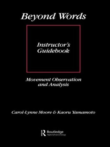 Cover for Carol-Lynne Moore · Beyond Words: Instructor's Manual (Pocketbok) (1988)
