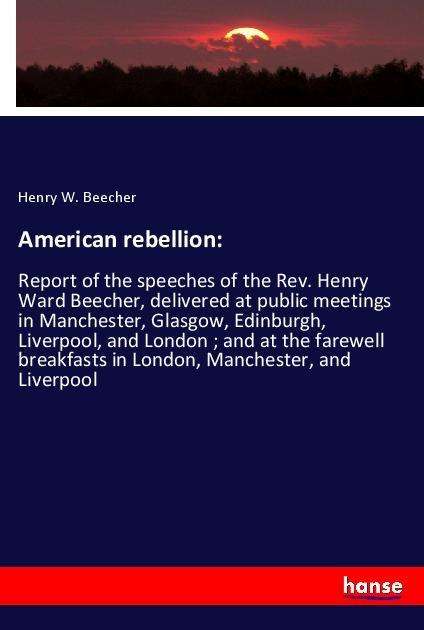 Cover for Beecher · American rebellion: (Book)