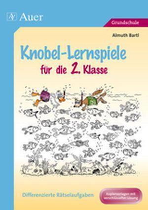 Cover for Almuth Bartl · Knobel-Lernspiele für die 2. Klasse (Paperback Book) (2009)