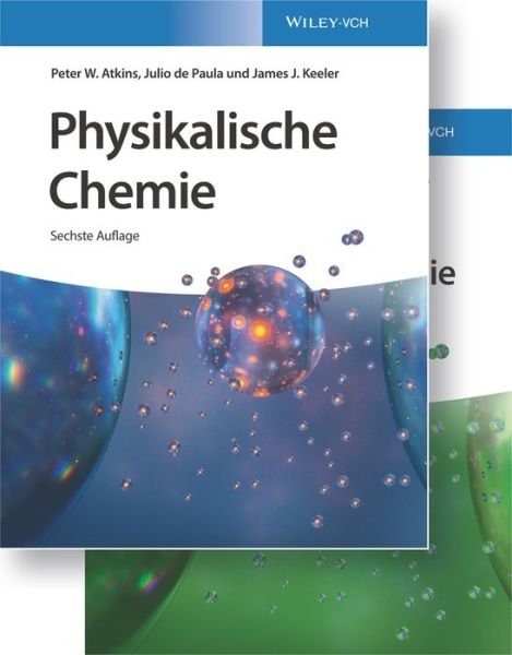 Cover for Atkins, Peter W. (Oxford) · Physikalische Chemie: Set aus Lehrbuch und Arbeitsbuch (Hardcover bog) (2022)