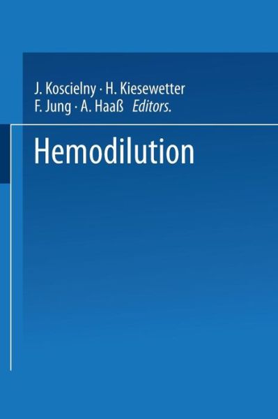 Cover for J Koscielny · Hemodilution (Paperback Book) (1992)