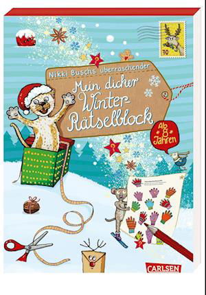 Mein dicker Winter-Rätselblock - Nikki Busch - Boeken - Carlsen - 9783551191526 - 28 september 2023