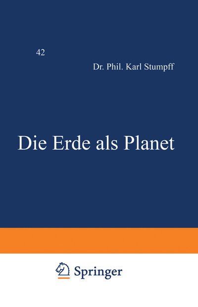 Cover for Karl Stumpff · Die Erde als Planet - Verstandliche Wissenschaft (Paperback Book) (2012)