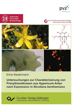 Cover for Eline Biedermann · Untersuchungen zur Charakterisierung von Prenyltransferasen aus Hypericum-Arten nach Expression in Nicotiana benthamiana (Paperback Book) (2017)