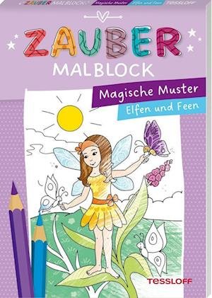 Cover for Corina Beurenmeister · Zaubermalblock. Magische Muster. Elfen und Feen (Bok) (2022)