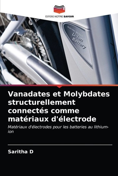 Cover for D · Vanadates et Molybdates structurellem (N/A) (2021)