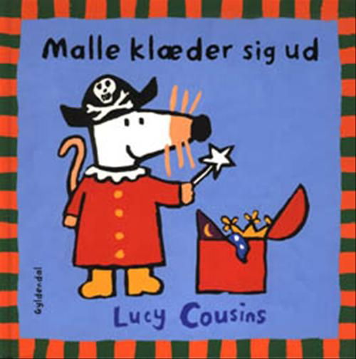 Malle klæder sig ud - Lucy Cousins - Książki - Gyldendal - 9788700392526 - 14 grudnia 1999