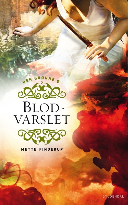 Cover for Mette Finderup · Den grønne ø: Den grønne ø 2 - Blodvarslet (Bound Book) [1.º edición] [Indbundet] (2013)